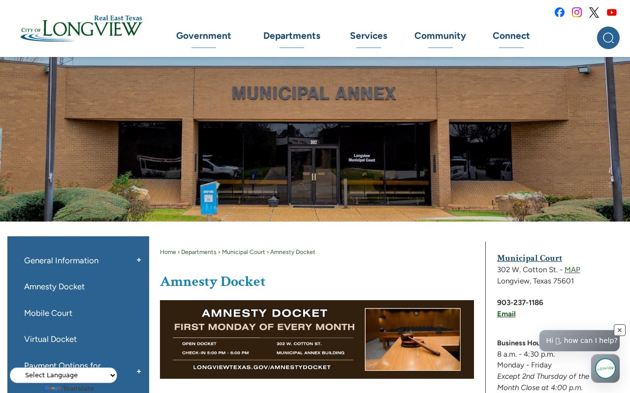 Longview warrant resolution through the city’s monthly Warrant Free Zone session